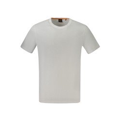 HUGO BOSS T-SHIRT MANICHE CORTE UOMO BIANCO