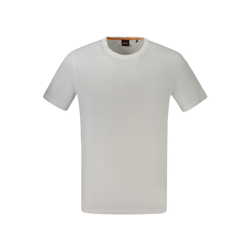 HUGO BOSS T-SHIRT MANICHE CORTE UOMO BIANCO HUGO BOSS T-SHIRT MANICHE CORTE UOMO BIANCO