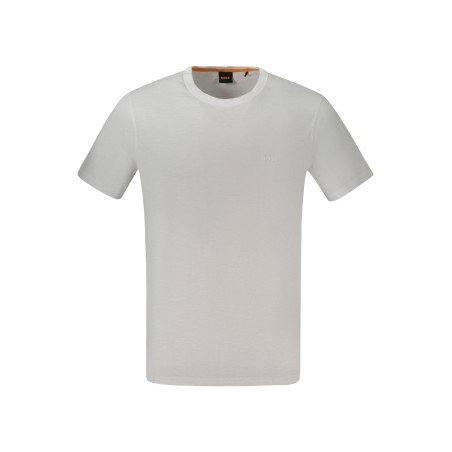 HUGO BOSS T-SHIRT MANICHE CORTE UOMO BIANCO