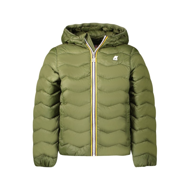 K-WAY GIUBBOTTO BAMBINO VERDE K-WAY GIUBBOTTO BAMBINO VERDE
