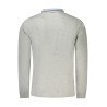 NORWAY 1963 POLO MANICHE LUNGHE UOMO GRIGIO