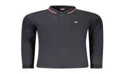 NORWAY 1963 POLO MANICHE LUNGHE UOMO NERO