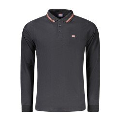 NORWAY 1963 POLO MANICHE LUNGHE UOMO NERO