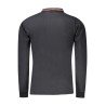 NORWAY 1963 POLO MANICHE LUNGHE UOMO NERO