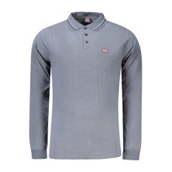 NORWAY 1963 POLO MANICHE LUNGHE UOMO GRIGIO