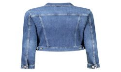 GUESS JEANS GIACCA SPORTIVA DONNA BLU