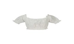 GUESS JEANS TOP DONNA BIANCO