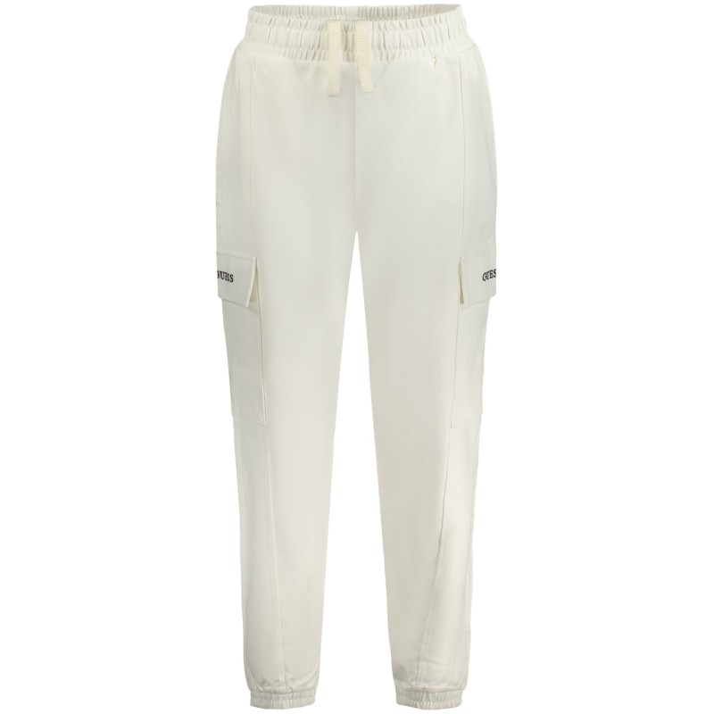 GUESS JEANS PANTALONE DONNA BIANCO GUESS JEANS PANTALONE DONNA BIANCO