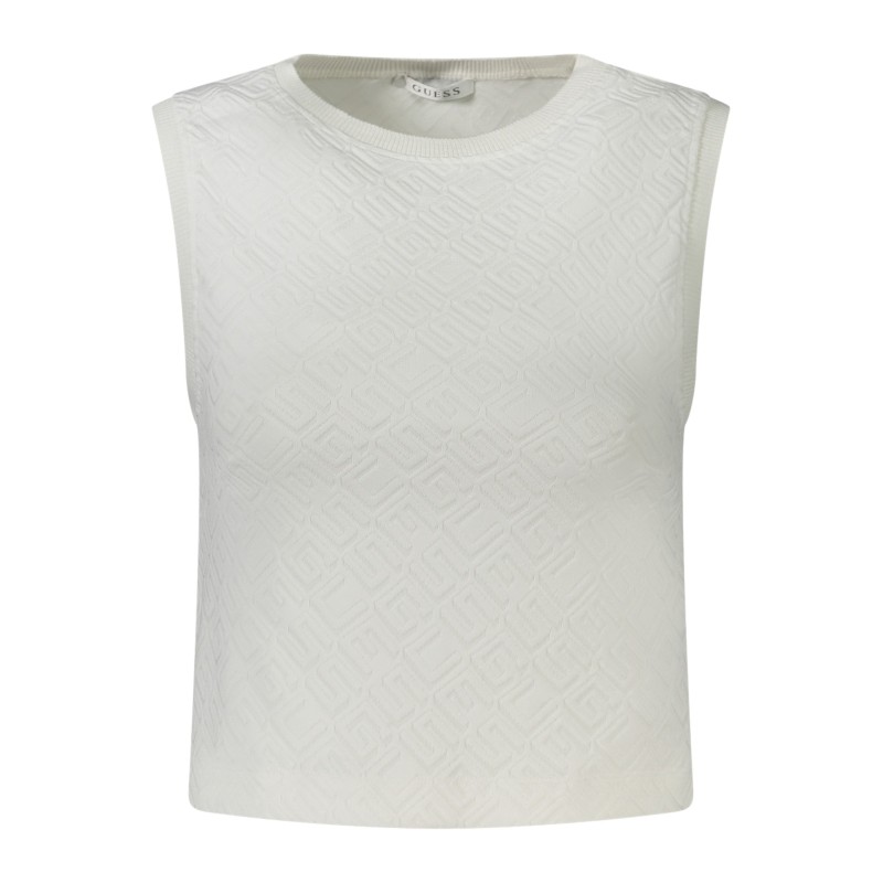 GUESS JEANS TOP DONNA BIANCO GUESS JEANS TOP DONNA BIANCO