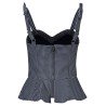 GUESS JEANS TOP DONNA BLU