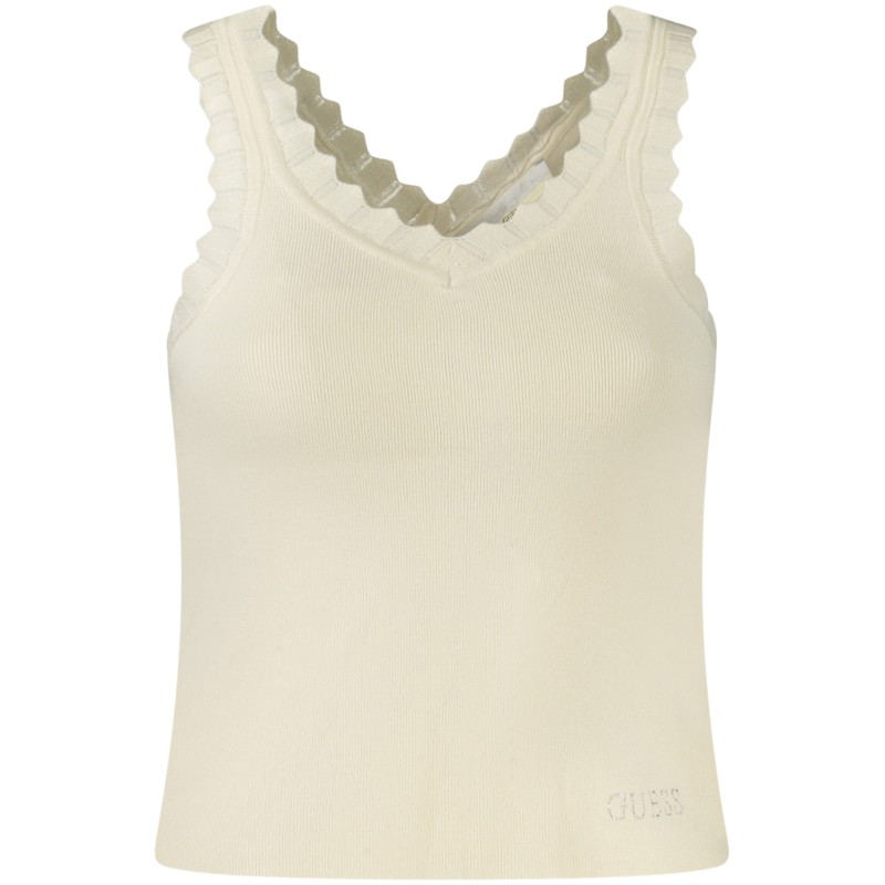 GUESS JEANS CANOTTA DONNA BIANCO GUESS JEANS CANOTTA DONNA BIANCO