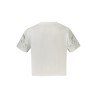 GUESS JEANS T-SHIRT MANICHE CORTE DONNA BIANCO