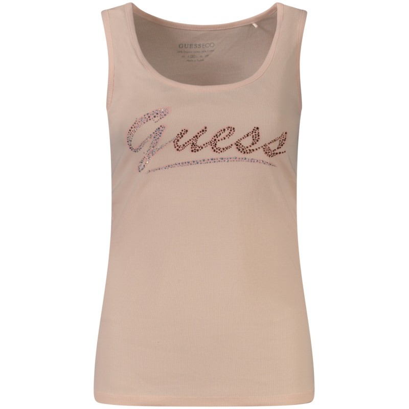 GUESS JEANS CANOTTA DONNA ROSA