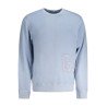 GUESS JEANS FELPA SENZA ZIP UOMO AZZURRO