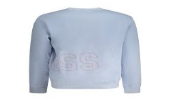 GUESS JEANS FELPA SENZA ZIP UOMO AZZURRO