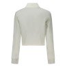 GUESS JEANS FELPA CON ZIP DONNA BIANCO