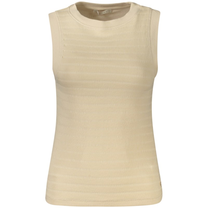 GUESS JEANS CANOTTA DONNA BEIGE GUESS JEANS CANOTTA DONNA BEIGE