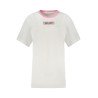 GUESS JEANS T-SHIRT MANICHE CORTE DONNA BIANCO