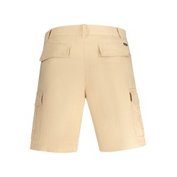 GUESS JEANS PANTALONE BERMUDA UOMO BEIGE