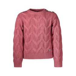 GUESS JEANS MAGLIONE BAMBINA ROSA