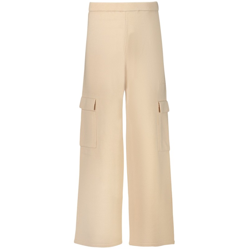 GUESS JEANS PANTALONE BAMBINA BEIGE GUESS JEANS PANTALONE BAMBINA BEIGE