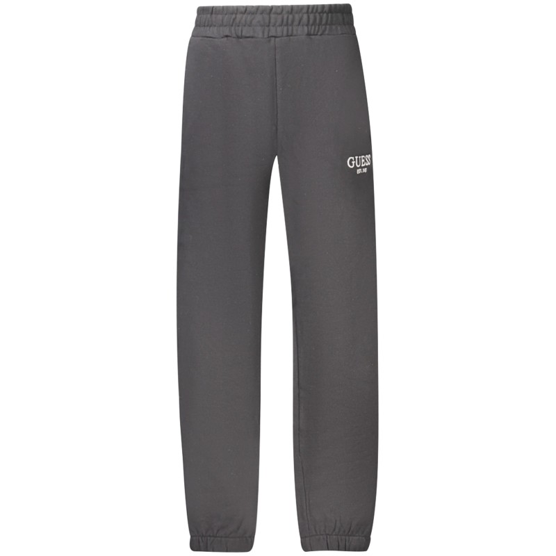 GUESS JEANS PANTALONE BAMBINA NERO GUESS JEANS PANTALONE BAMBINA NERO