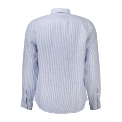 GUESS JEANS CAMICIA MANICHE LUNGHE UOMO BLU