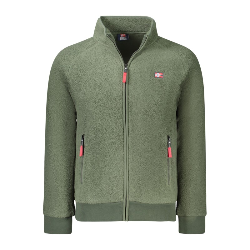 NORWAY 1963 GIACCA SPORTIVA UOMO VERDE NORWAY 1963 GIACCA SPORTIVA UOMO VERDE