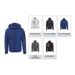 Giacca EXTREME soft shell ergonomica da uomo e manica raglan