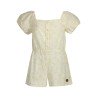 GUESS JEANS ABITO CORTO BAMBINA GIALLO