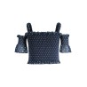 GUESS JEANS TOP BAMBINA BLU