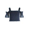 GUESS JEANS TOP BAMBINA BLU