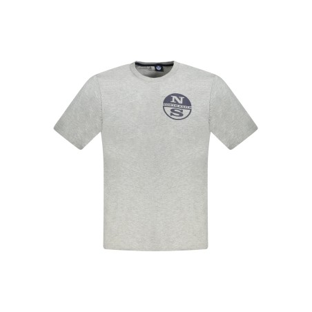 NORTH SAILS T-SHIRT MANICHE CORTE UOMO GRIGIO