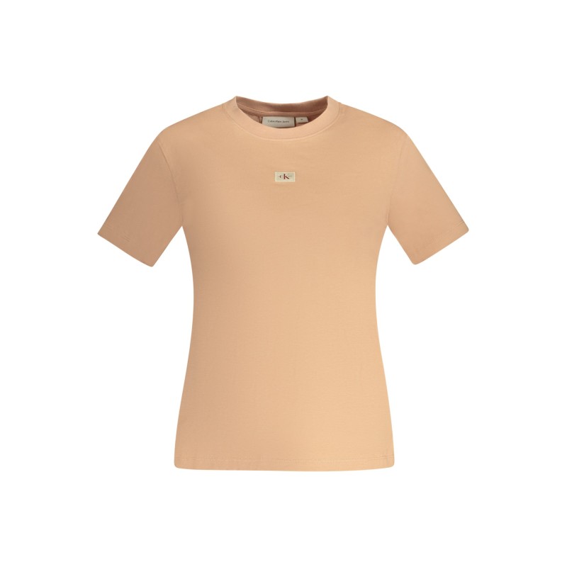 CALVIN KLEIN T-SHIRT MANICHE CORTE DONNA ROSA CALVIN KLEIN T-SHIRT MANICHE CORTE DONNA ROSA