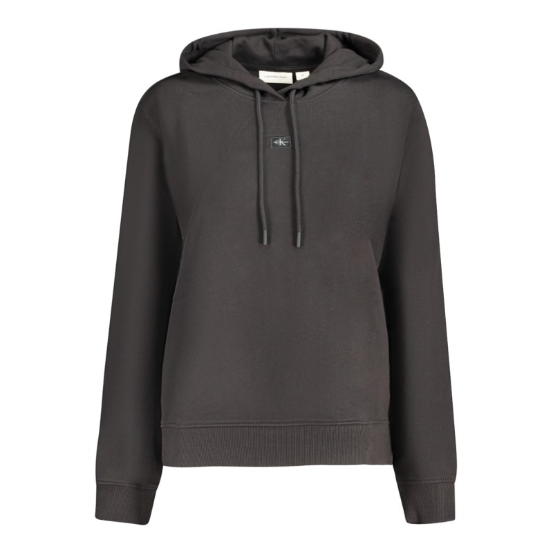 CALVIN KLEIN FELPA SENZA ZIP DONNA NERO CALVIN KLEIN FELPA SENZA ZIP DONNA NERO