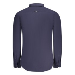CALVIN KLEIN CAMICIA MANICHE LUNGHE UOMO BLU