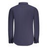CALVIN KLEIN CAMICIA MANICHE LUNGHE UOMO BLU