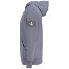 CALVIN KLEIN FELPA SENZA ZIP UOMO BLU