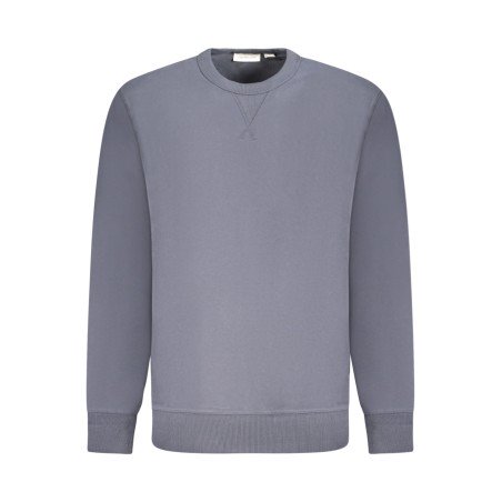 CALVIN KLEIN FELPA SENZA ZIP UOMO BLU