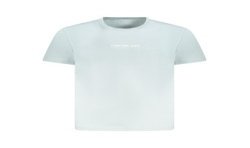 CALVIN KLEIN T-SHIRT MANICHE CORTE UOMO AZZURRO