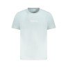 CALVIN KLEIN T-SHIRT MANICHE CORTE UOMO AZZURRO
