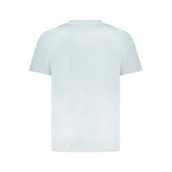 CALVIN KLEIN T-SHIRT MANICHE CORTE UOMO AZZURRO