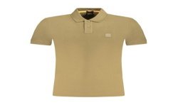HUGO BOSS POLO MANICHE CORTE UOMO VERDE