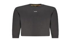 HUGO BOSS FELPA SENZA ZIP UOMO NERO