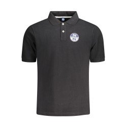 NORTH SAILS POLO MANICHE CORTE UOMO NERO