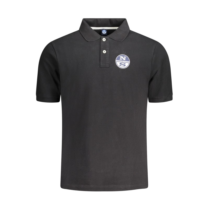 NORTH SAILS POLO MANICHE CORTE UOMO NERO NORTH SAILS POLO MANICHE CORTE UOMO NERO