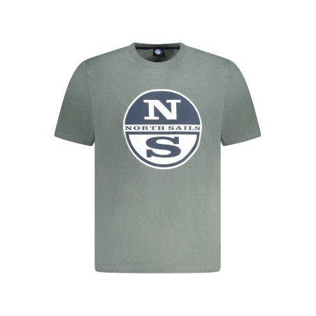 NORTH SAILS T-SHIRT MANICHE CORTE UOMO VERDE