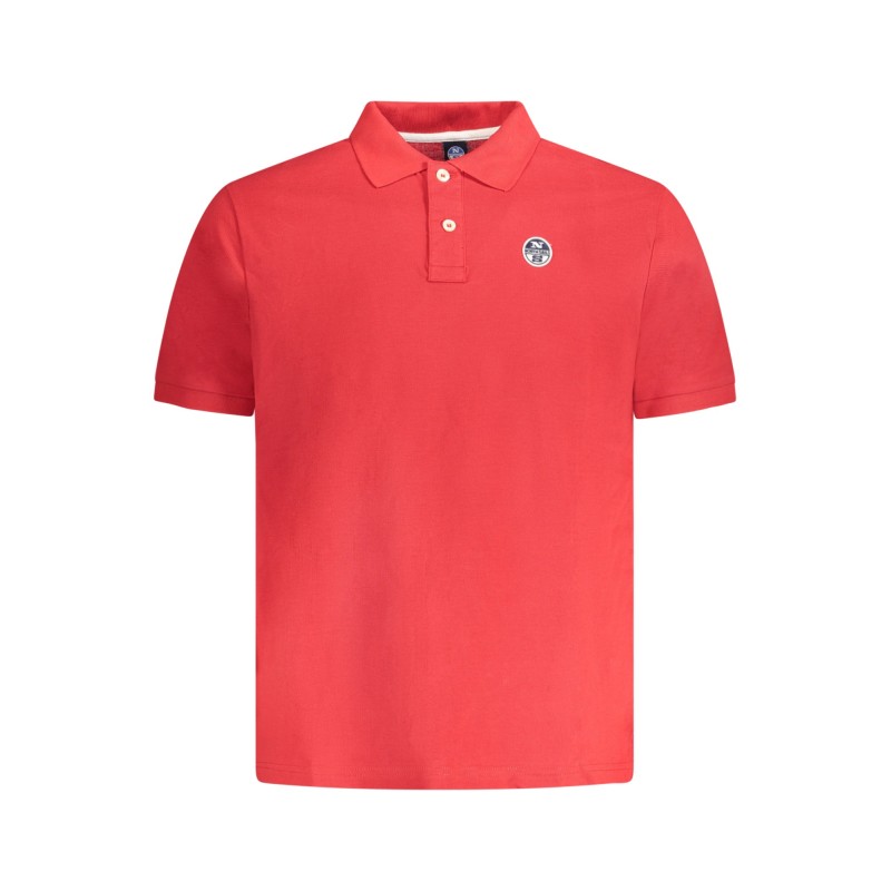 NORTH SAILS POLO MANICHE CORTE UOMO ROSSO NORTH SAILS POLO MANICHE CORTE UOMO ROSSO