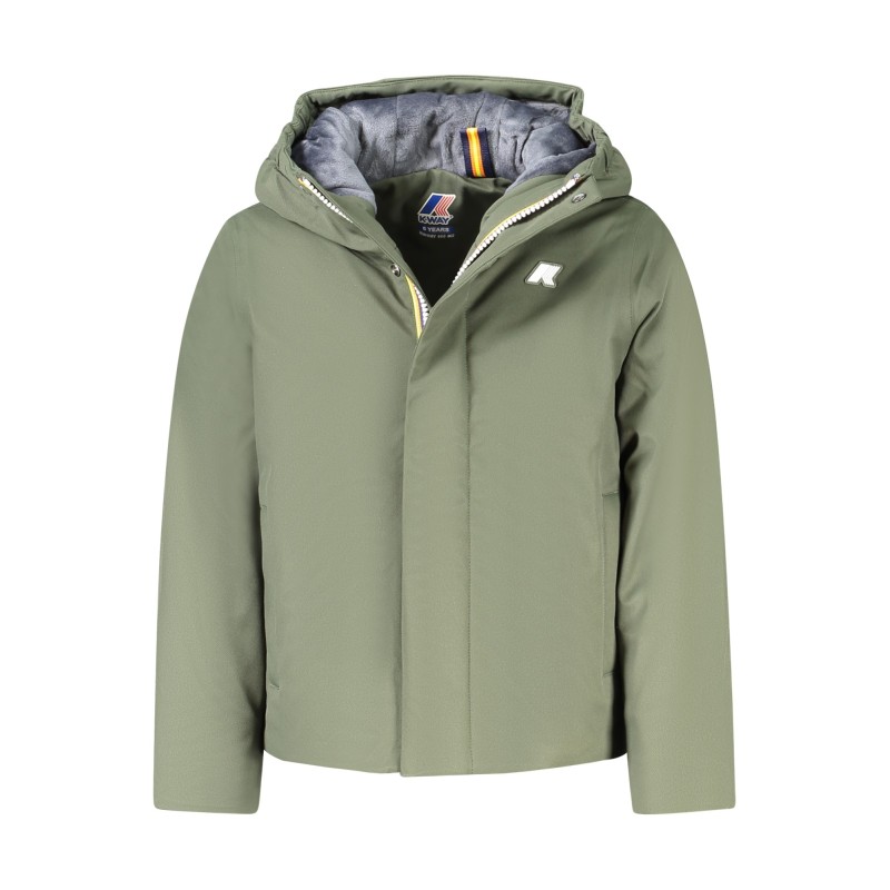 K-WAY GIUBBOTTO BAMBINO VERDE K-WAY GIUBBOTTO BAMBINO VERDE