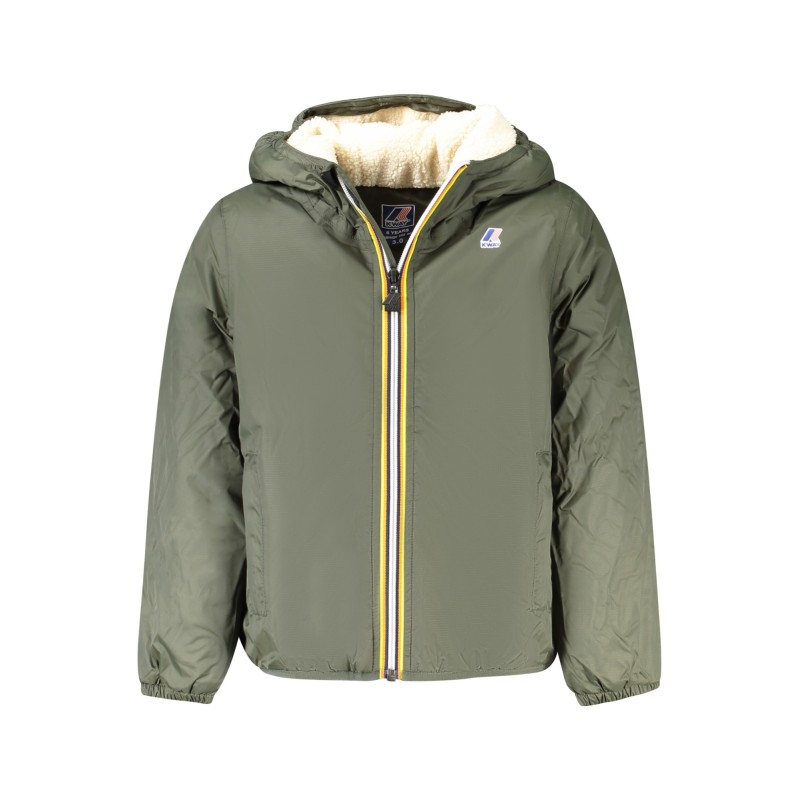 K-WAY GIUBBOTTO BAMBINO VERDE K-WAY GIUBBOTTO BAMBINO VERDE